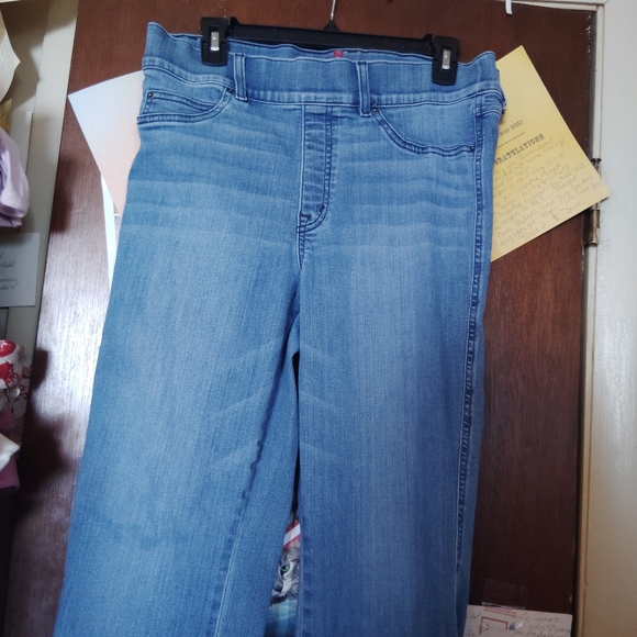 SPANX Shape Everywhere Kick Flare Jeans - Indigo Blue XL - Picture 11 of 13